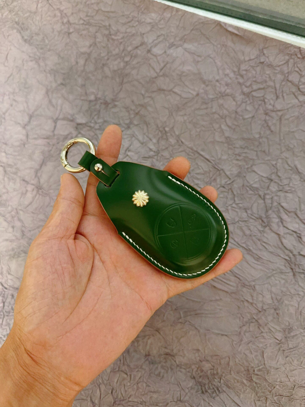 NIO Key Case Japanese Shell Cordovan