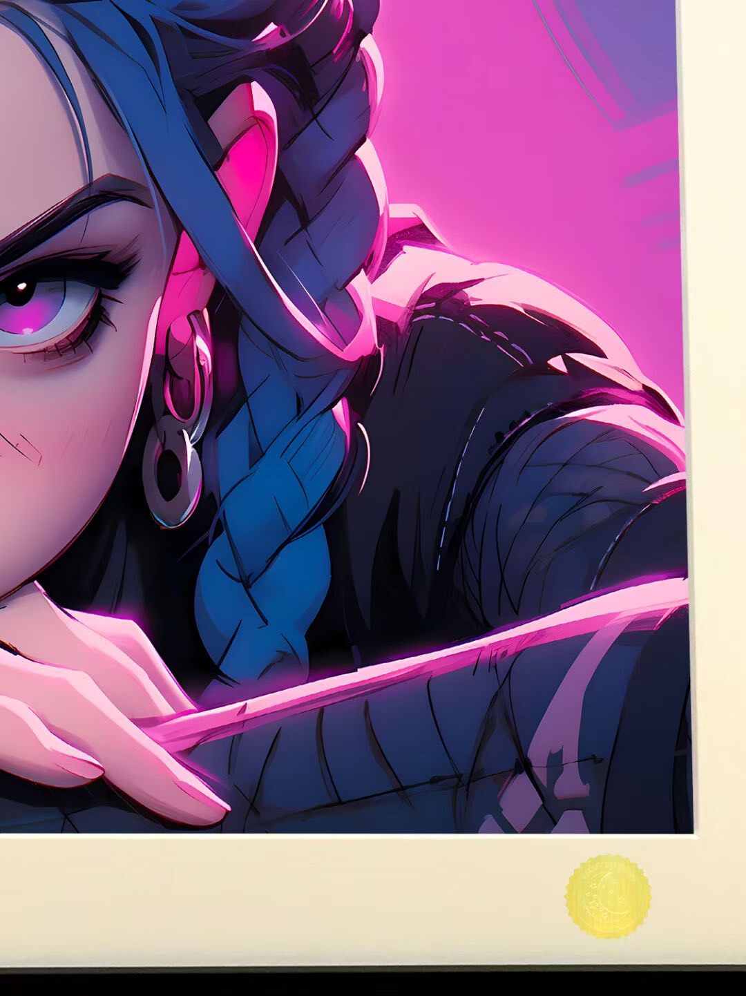 Jinx Arcane Framed Decorative Art Print