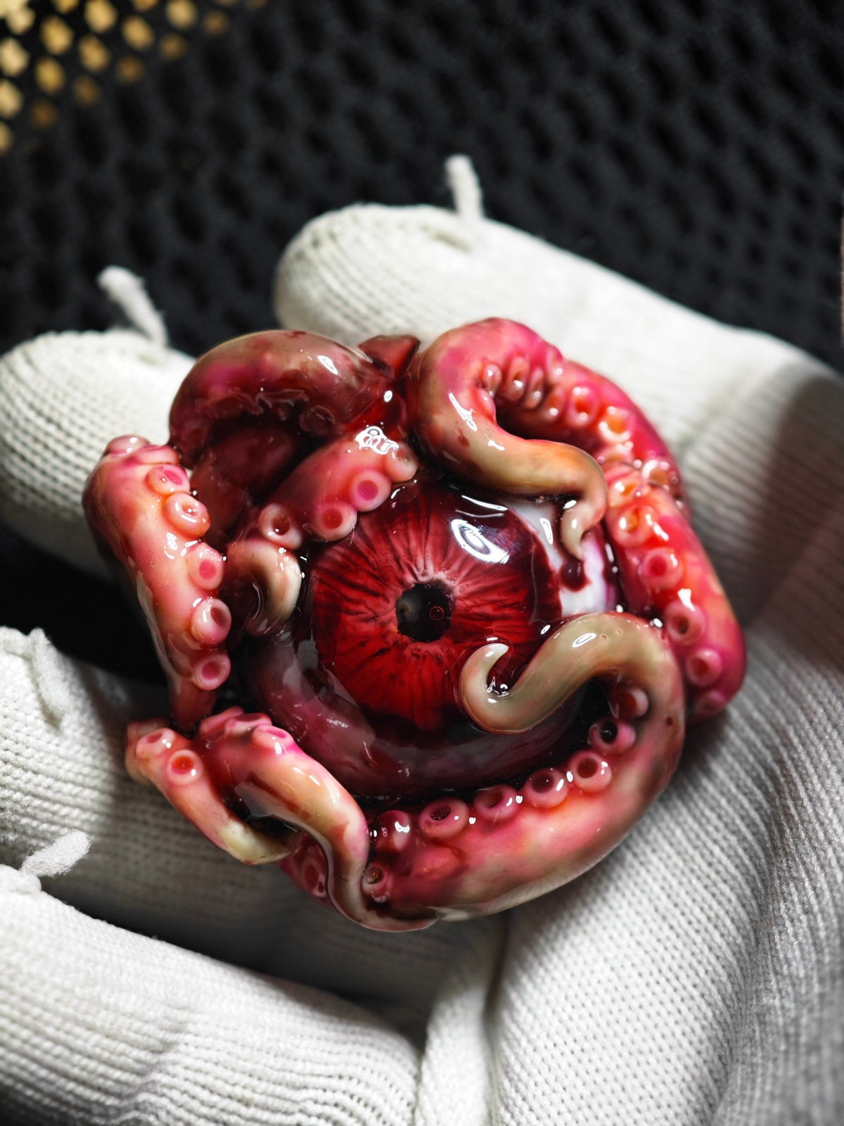 Cthulhu Eye Tentacle Resin Pendant