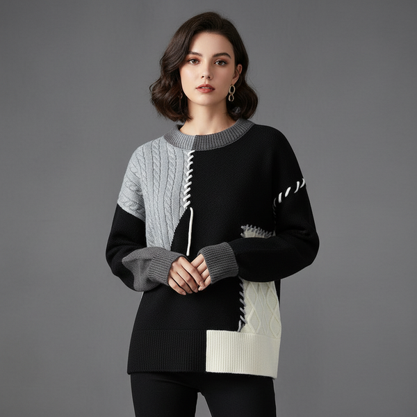 Mannequin féminin pull coloré