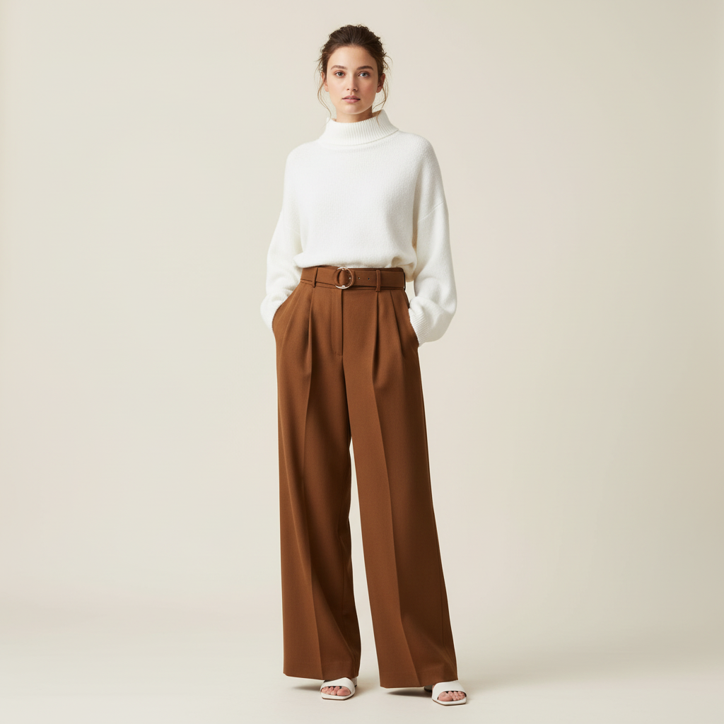 Pantalon marron