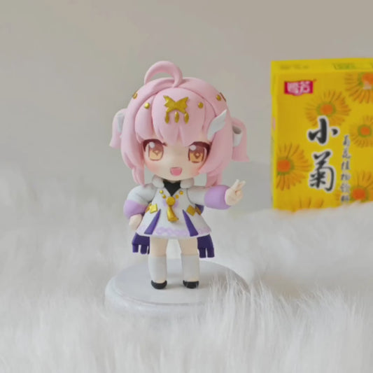 Q-version Aimi Handcrafted Clay Figurine 11cm