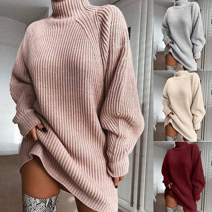 Pull Oversize en Maille Ribbée - QubziPull Oversize en Maille RibbéeQubziPull Oversize en Maille Ribbée