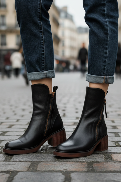Bottines Élisa™ – Élégance et Confort Inégalé