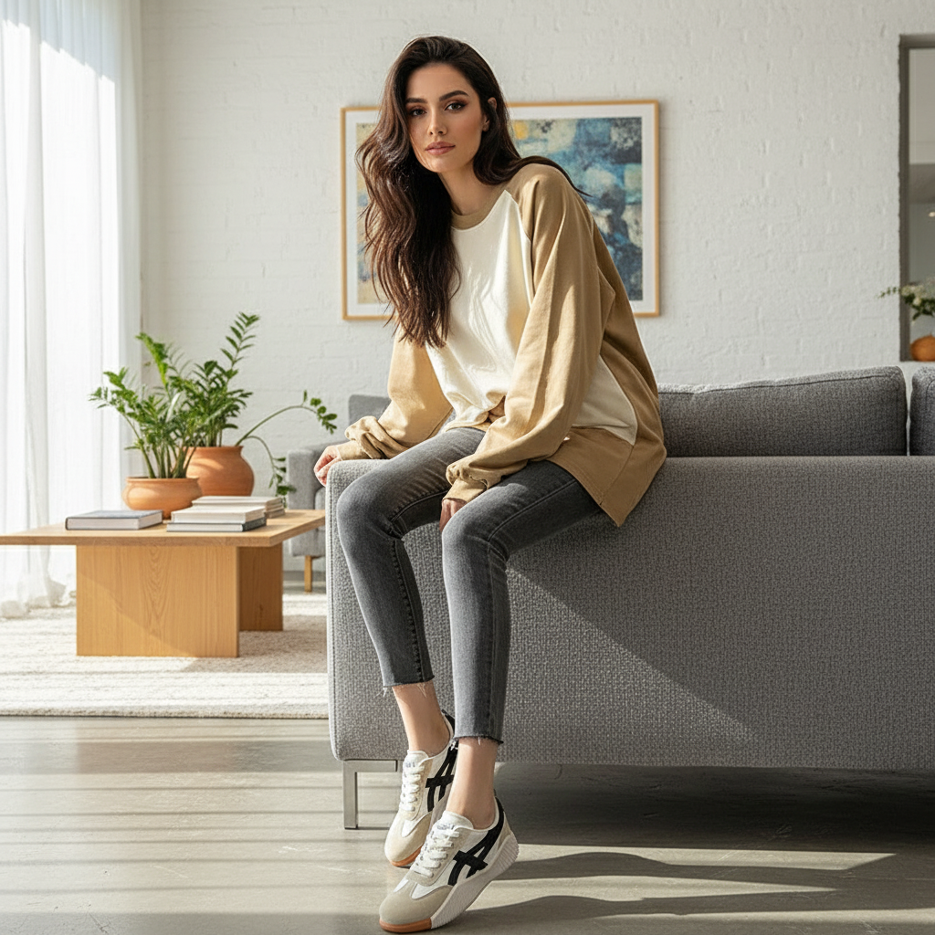 Style élégant sneakers